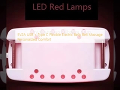 5V2A USB + Тип C Гибкий электрический пояс массаж живота Персонализированный комфорт
