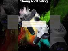 Мини-массажный перкуссионный массажный аппарат FCC мышечный массажный массажный аппарат уменьшает боль