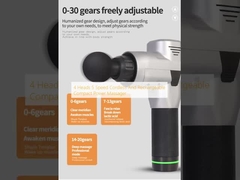 4 головы 5 скорости беспроводной и перезаряжаемый компактный массажный аппарат