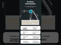 Революционизируйте свой фитнес с новым дизайном электрического пистолета для расслабления тела
