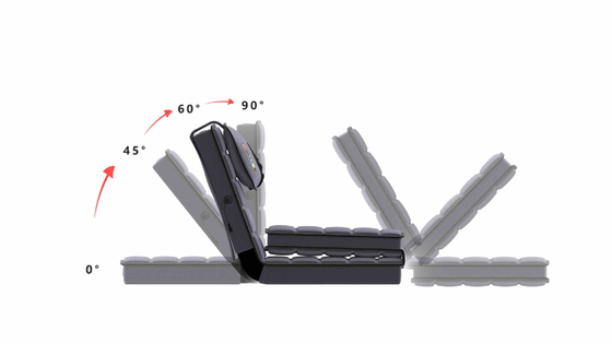 качество  Remote Control Foldable Massage Mattress 10.6lbs Massage Bed Portable завод