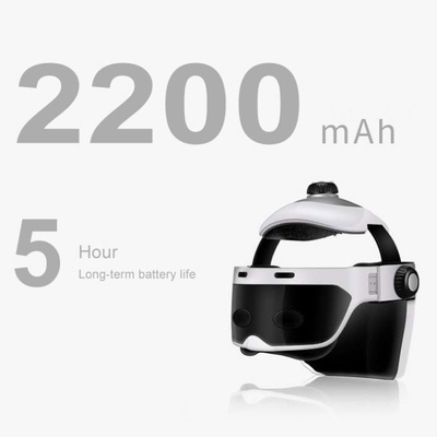 качество  30 Minutes Head Massager Helmet White Electric Scalp Massager Helmet завод