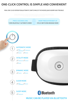 Мультичастотный электрический массаж глаз Homedics беспроводной массаж глаз с теплом