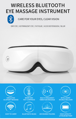 2 часа Время использования Массажер для глаз с функцией Bluetooth и 3 режима массажа