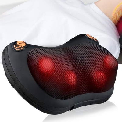 Ультра расслабляющая вибрирующая подушка для шеи PU Homedics Шиацу массажная подушка с теплом