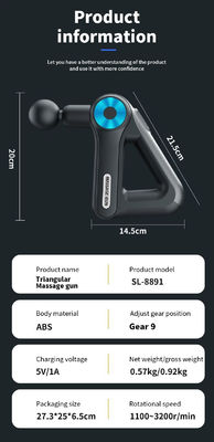 Революционизируйте свой фитнес с новым дизайном электрического пистолета для расслабления тела